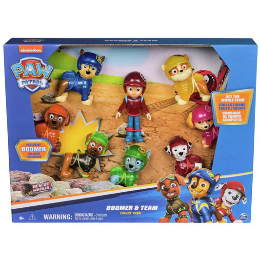 Paw Patrol Boom and Team Figure Pack