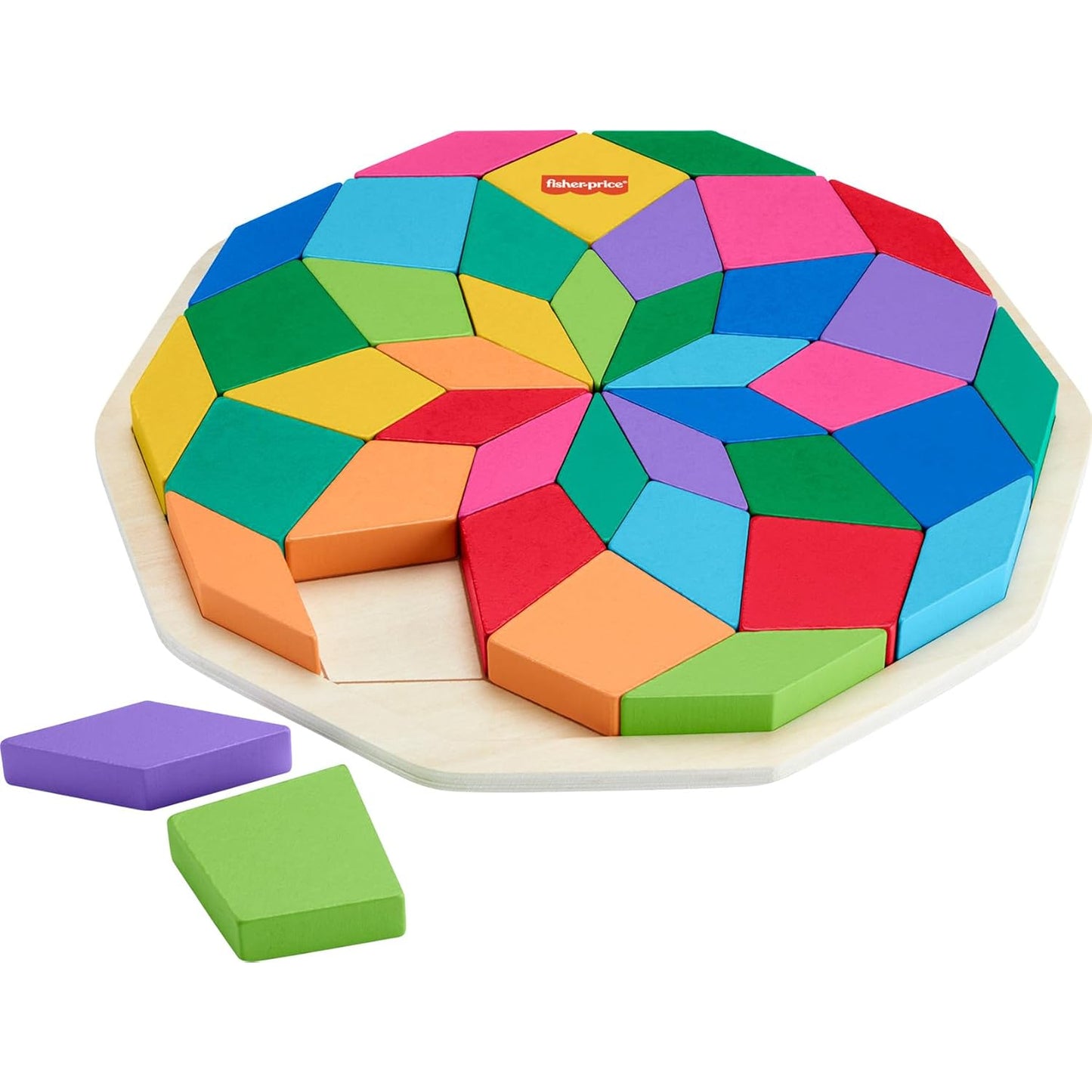 Fisher Price Wooden Mandala Puzzle