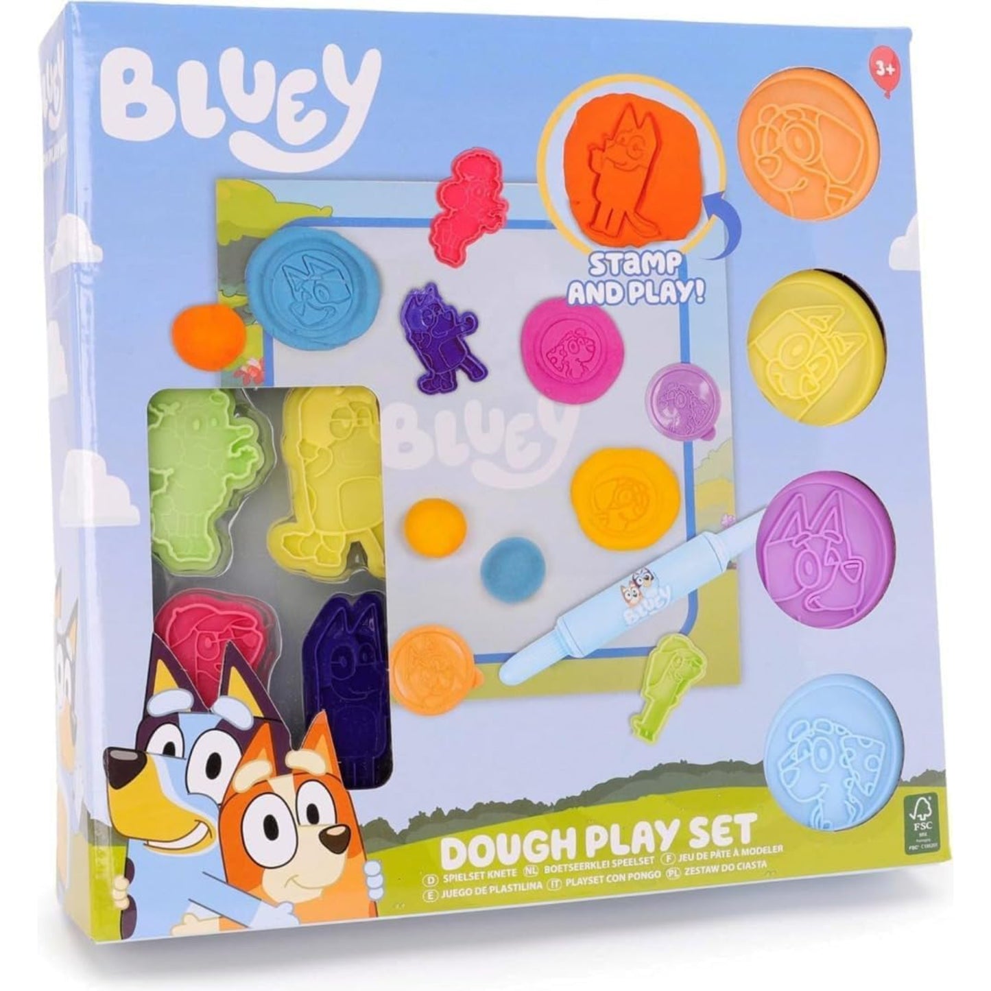 Bluey - Dough Play Set