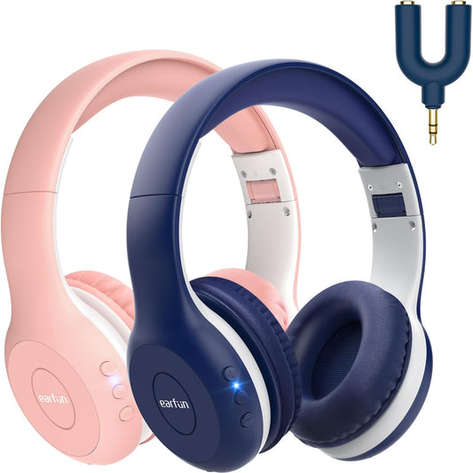 Earfun Kids Bluetooth Headphones 2 Pack