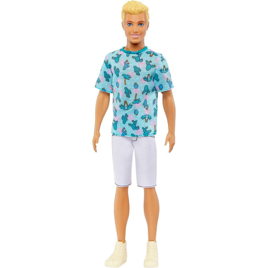 Barbie Fashionista - Ken - Blond Hair with Cactus Tee