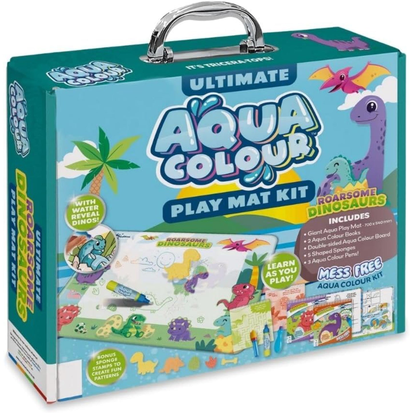 Ultimate Aqua Colour Play Mat Kit - Dinosaur