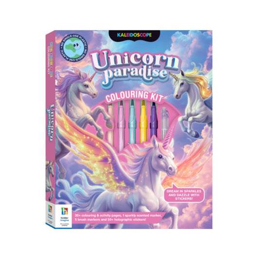 Unicorn Paradise Colouring Kit
