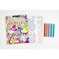 Metallic Markers Colouring Kit
