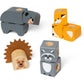 Melissa & Doug Blockables Woodland Friends Play Set