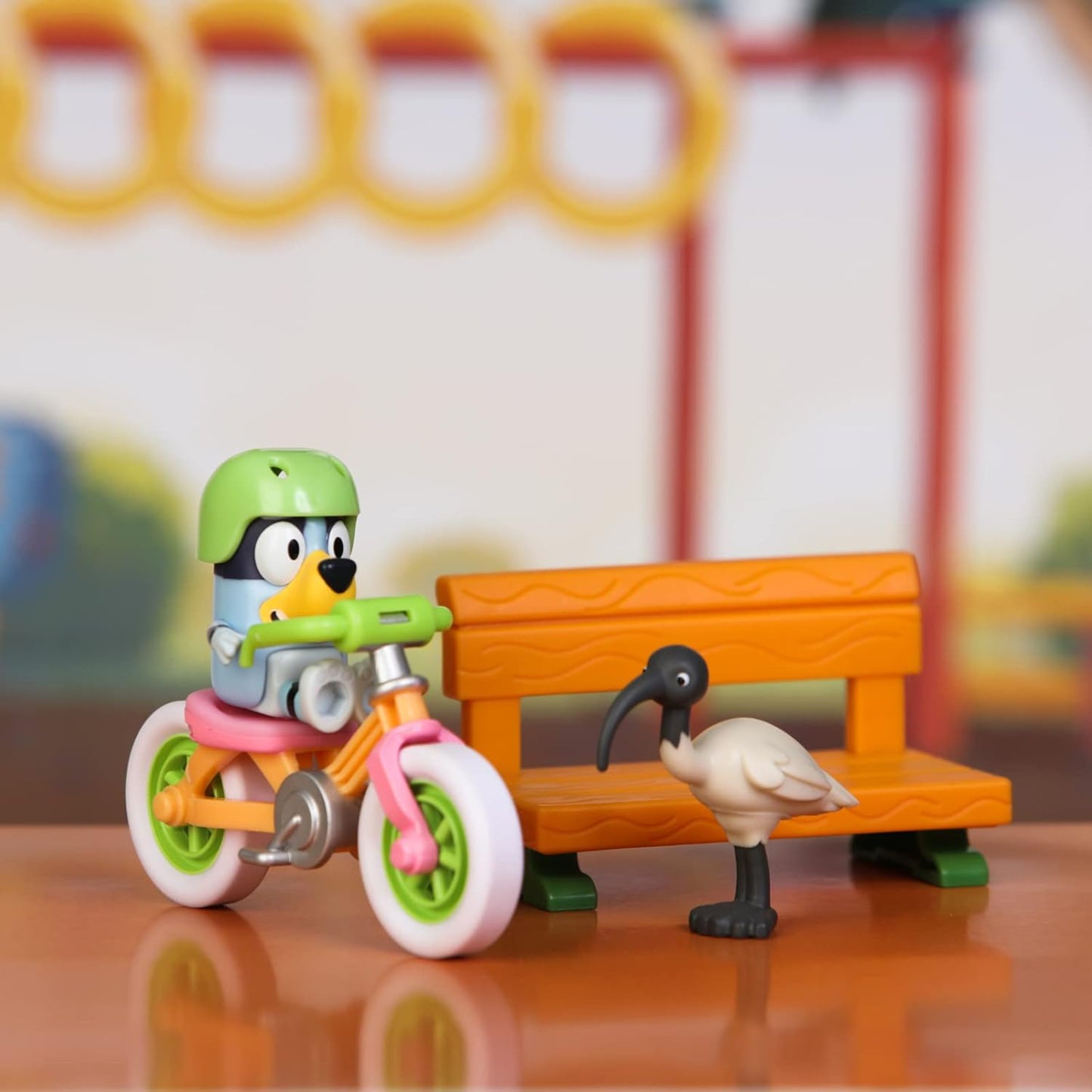 Bluey Bike Figure Set