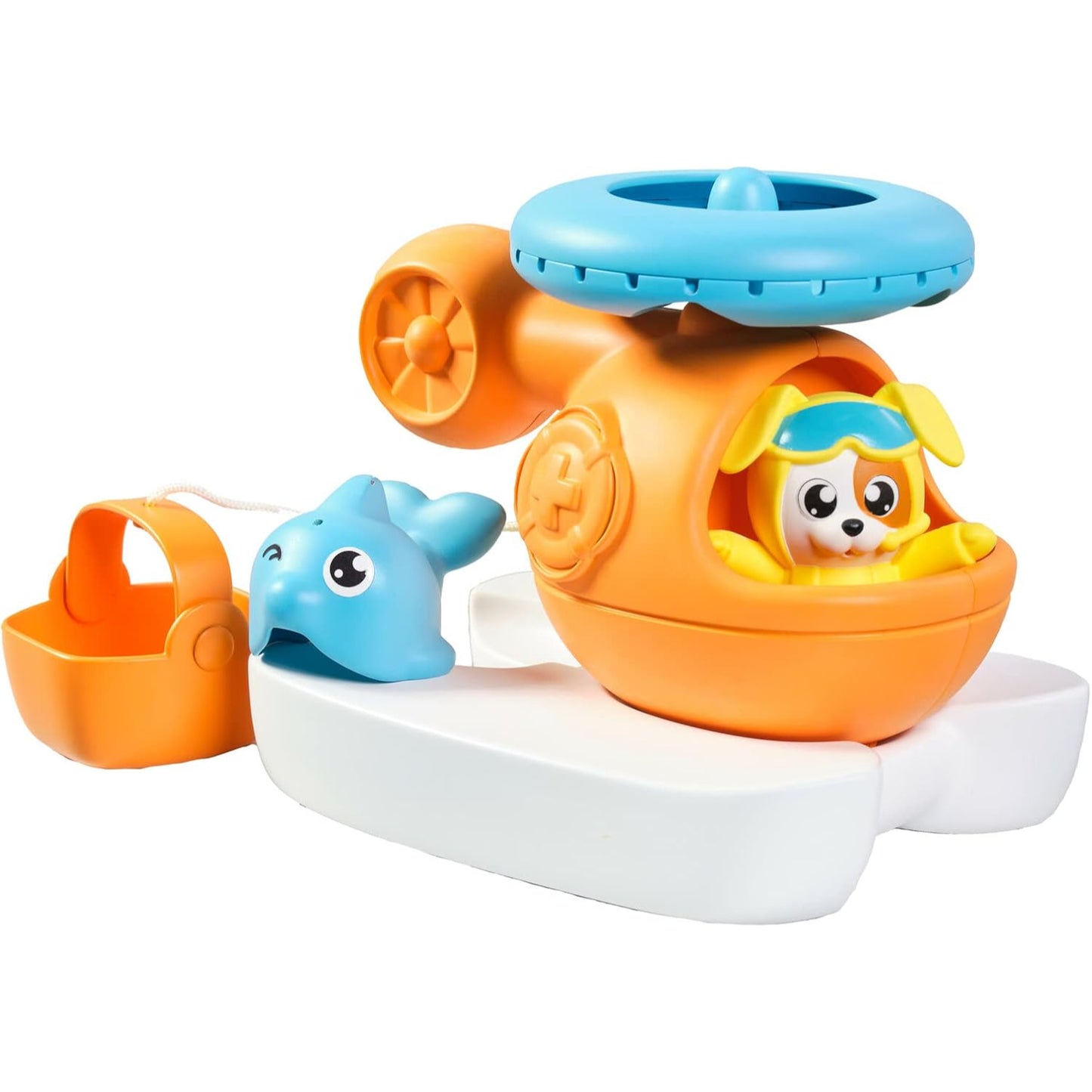 Tomy Toomies Helicopter Bath Set