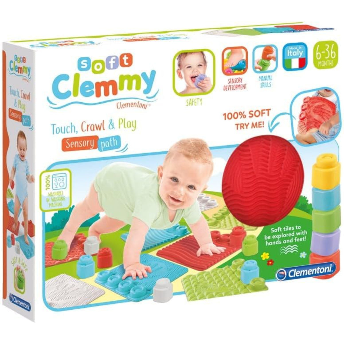 Soft Clemmy Touch and Play - Sensory Path