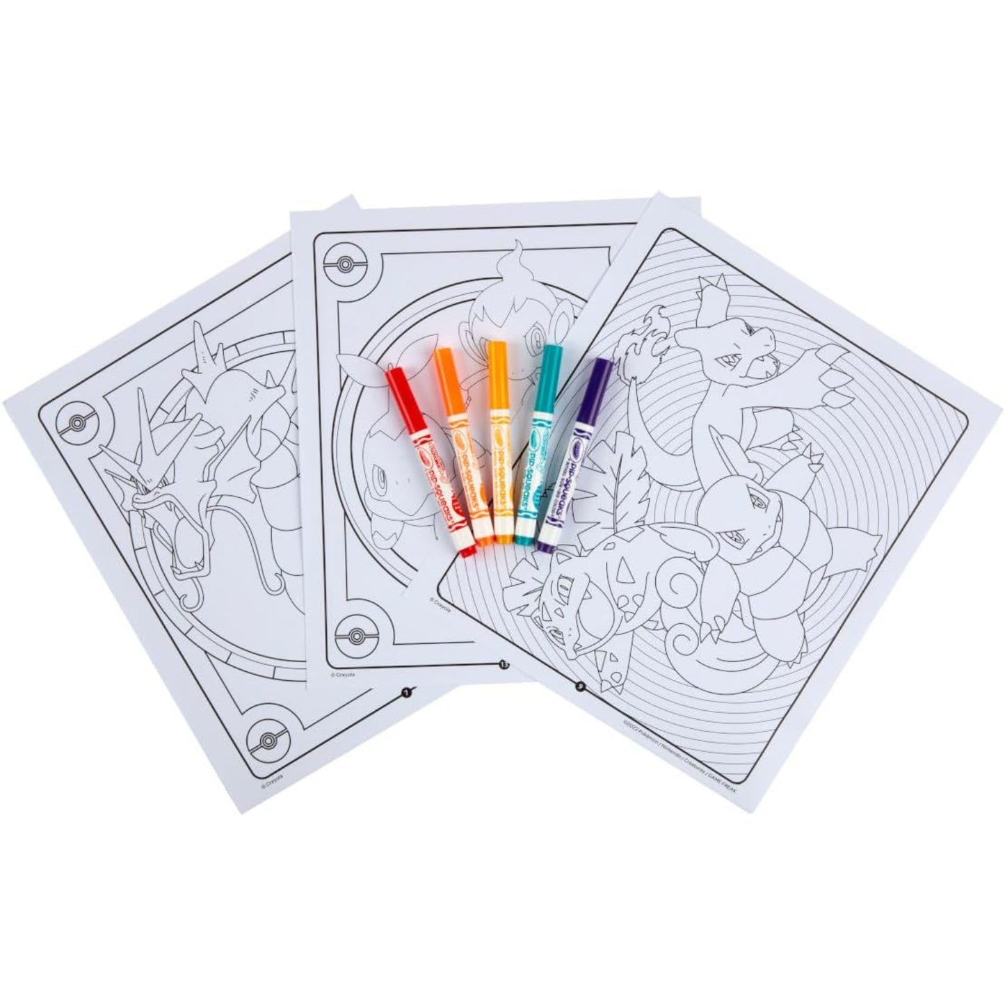 Crayola Pokemon Colour and Sticker Activty Pack