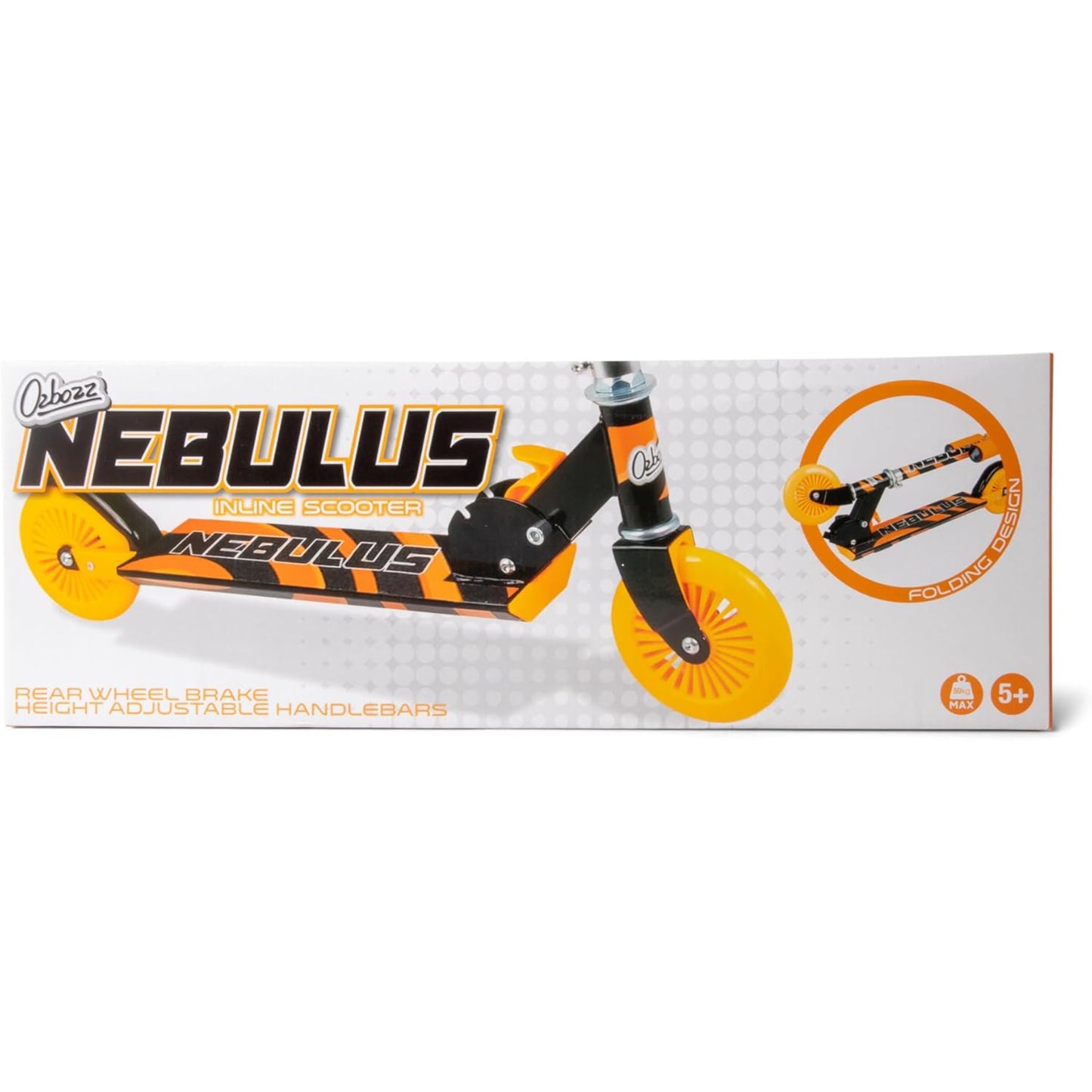Ozbozz Nebulus Orange Scooter