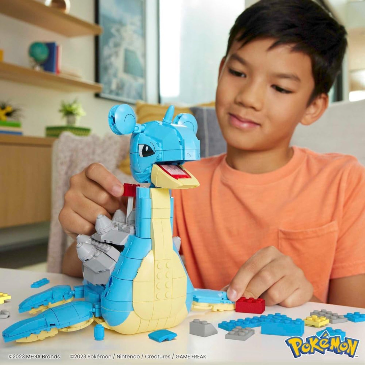 Pokemon Mega Bloks Lapras - 527 Pieces