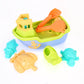 Sizzlin' Cool 7 Piece Sand and Water Tug Boat Play Set