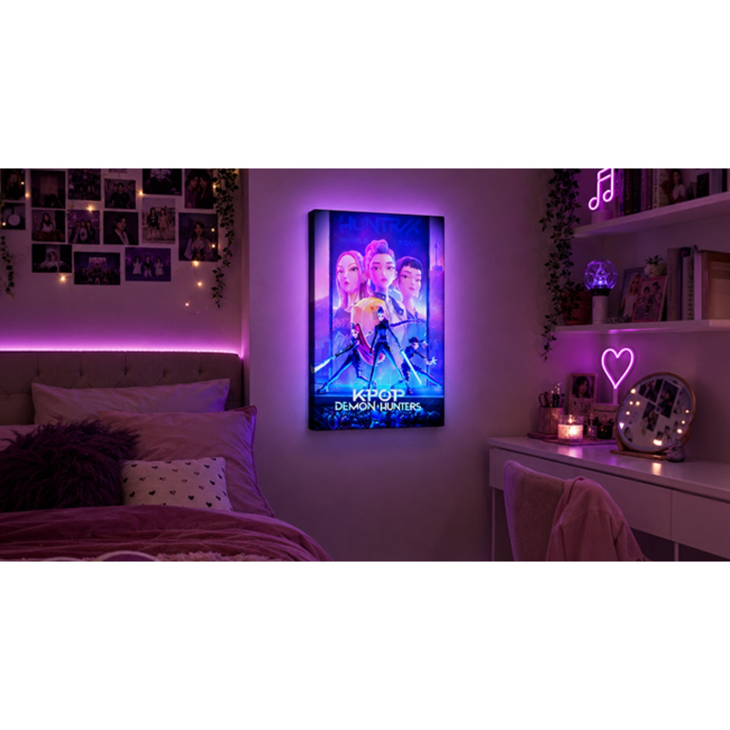 KPOP Light Up Canvas