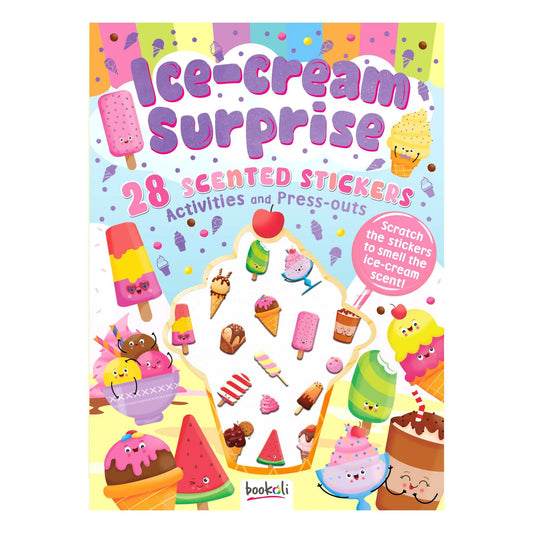 Ice Cream Surprise - Scented Stickers Activities and Press Outs