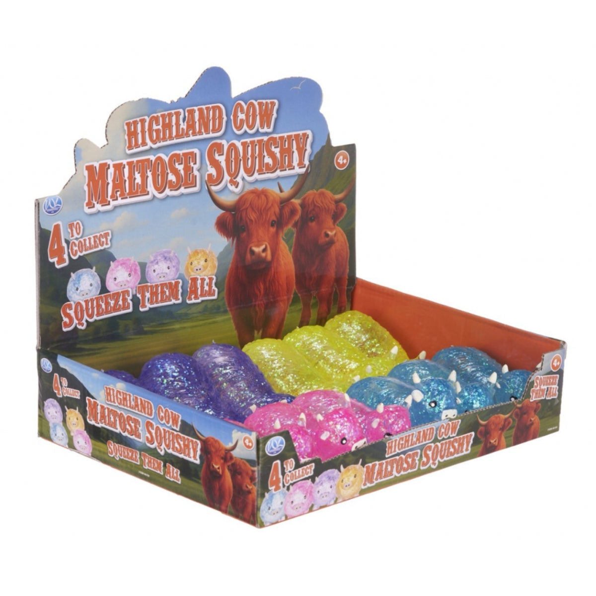 Maltose Squishy Highland Cow