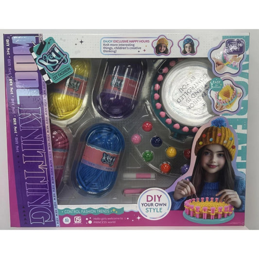Wool Knitting DIY Set