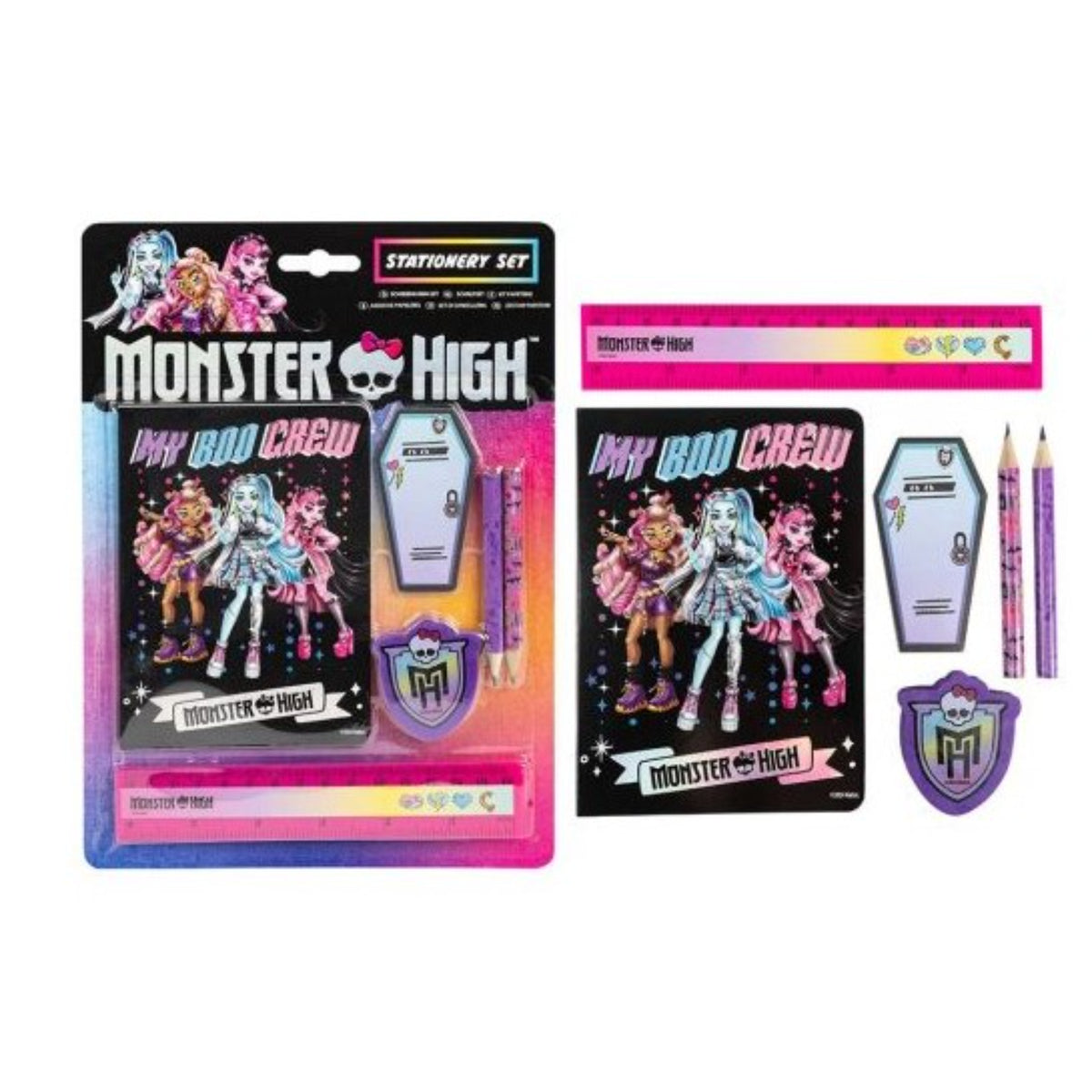 Monster High Note Paper Monster High Stationery Set – Play4Ever