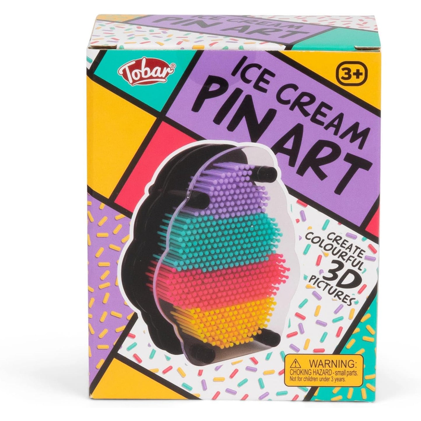 ICE CREAM PIN ART
