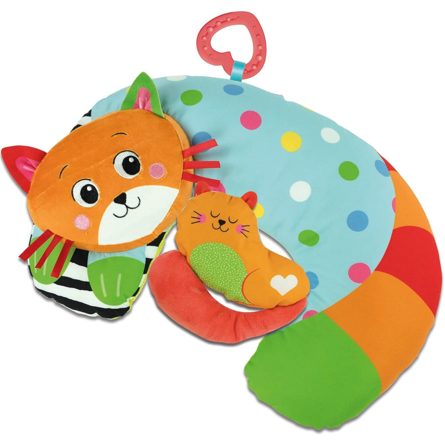 Baby Clementoni Kitty Cat Tummy Time Pillow