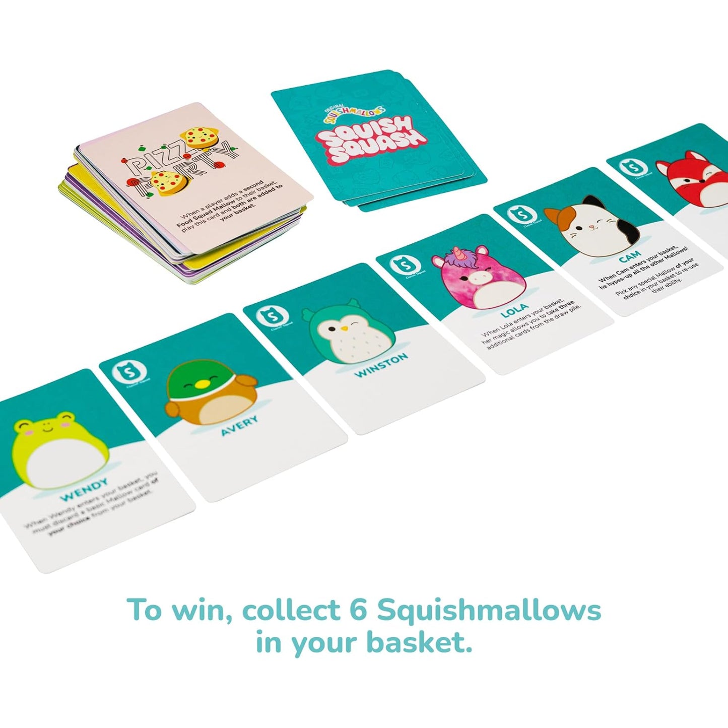 Squishmallow - Squish Squash Card Game