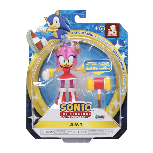 Sonic Figure 4" Articulated Figure - Amy