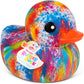 TIE DYE RUBBER DUCK