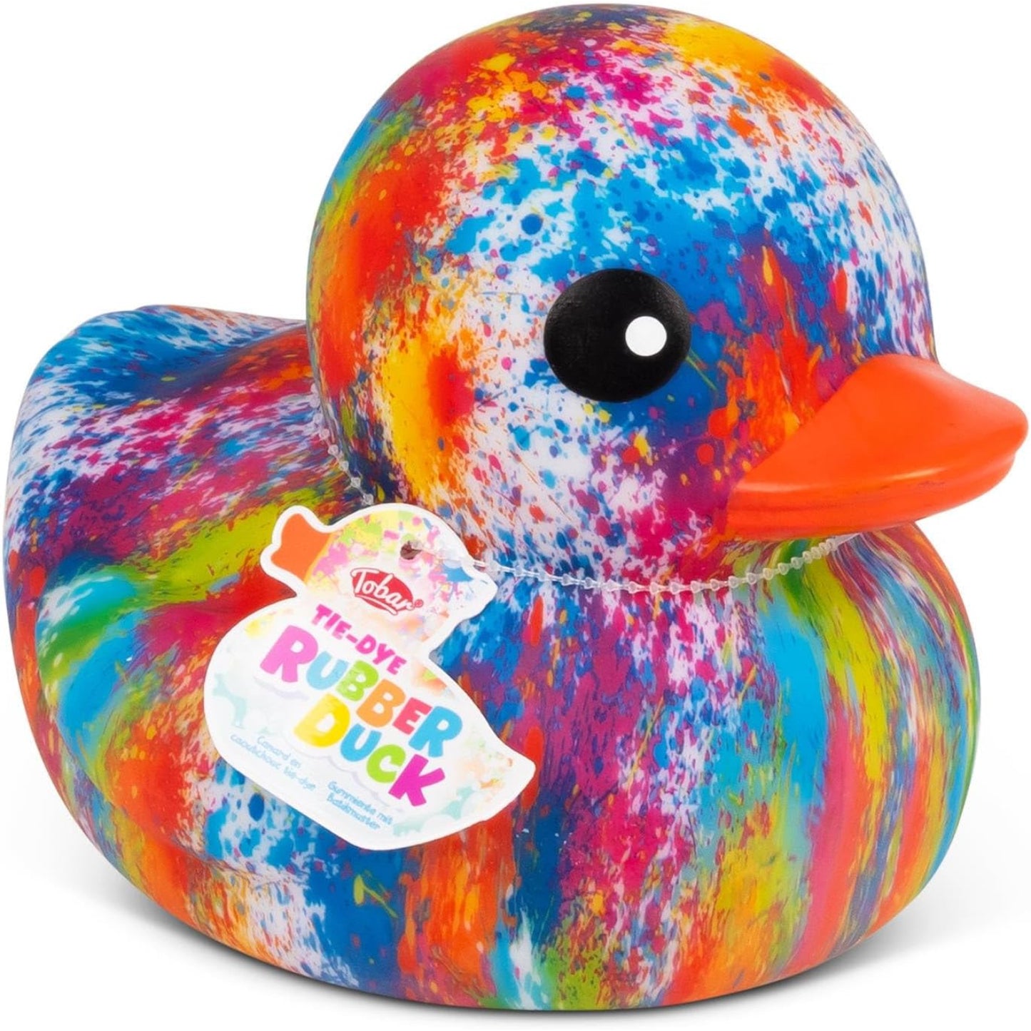 TIE DYE RUBBER DUCK