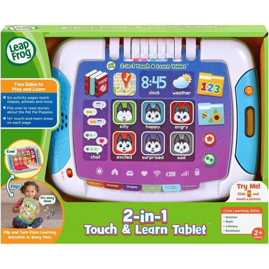 Leapfrog 2 in 1 Touch & Learn Tablet