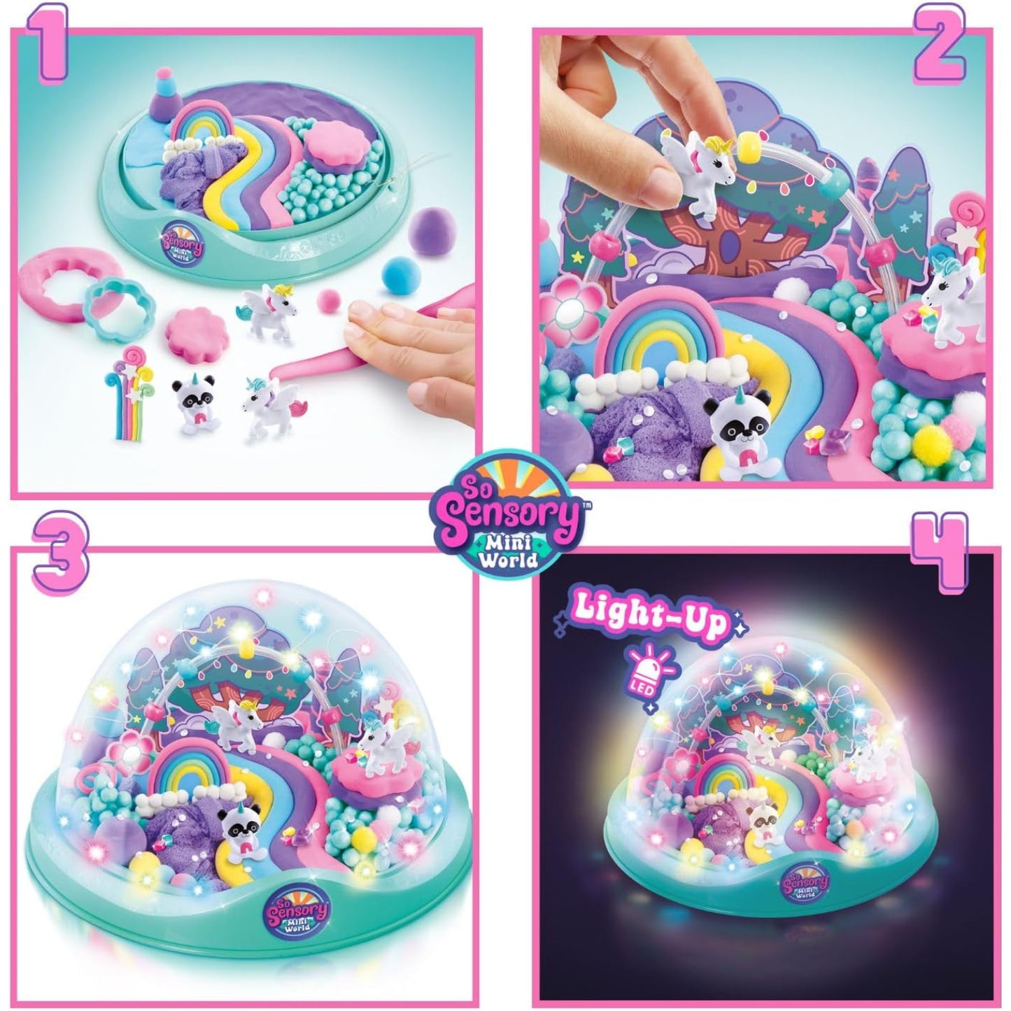 So Sensory Light Up Unicorn World