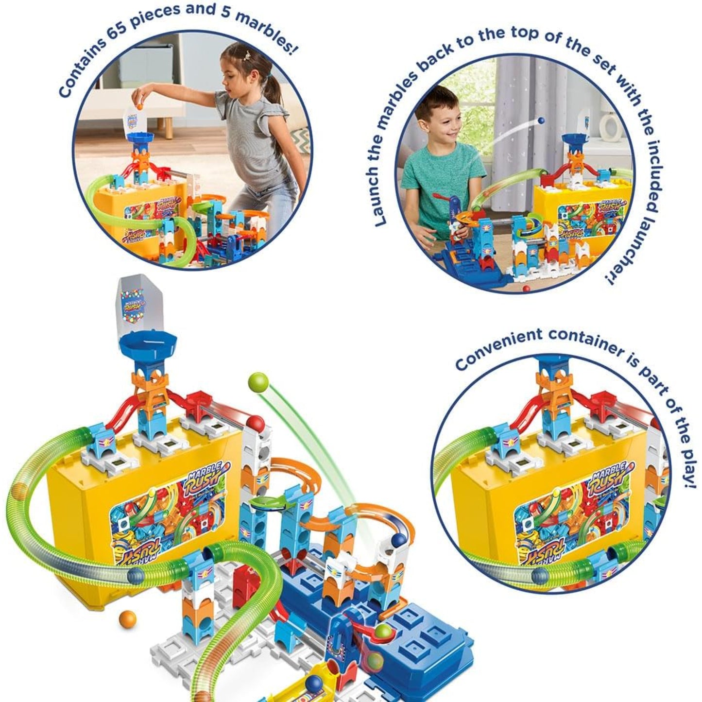 VTECH Marble Rush Build and Store Box Set