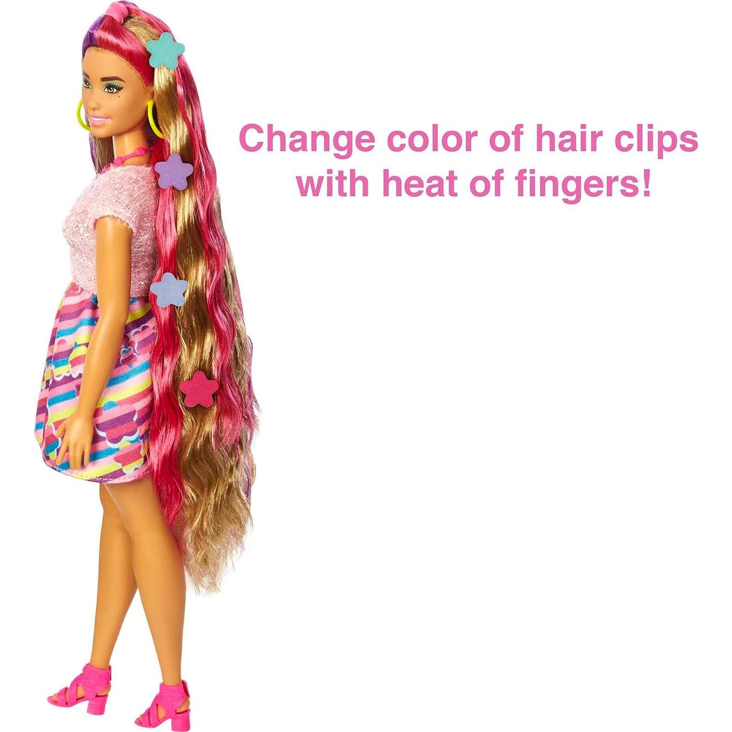 Barbie Totally Hair Flower Doll and Accessories