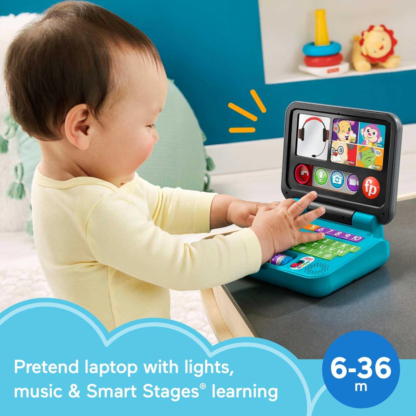 Fisher Price Laugh & Learn Connect Laptop