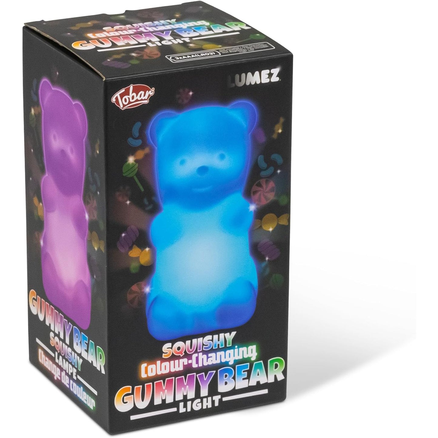 LUMEZ SQUISHY COLOUR CHANGING GUMMY BEAR LIGHT