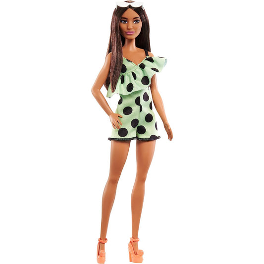 Barbie Fashionista - Polka Dot Romper And Accessories