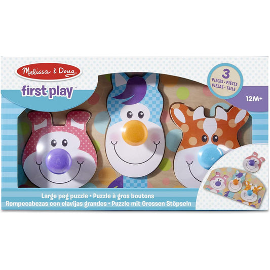 Melissa and Doug My First Peg Puzzle