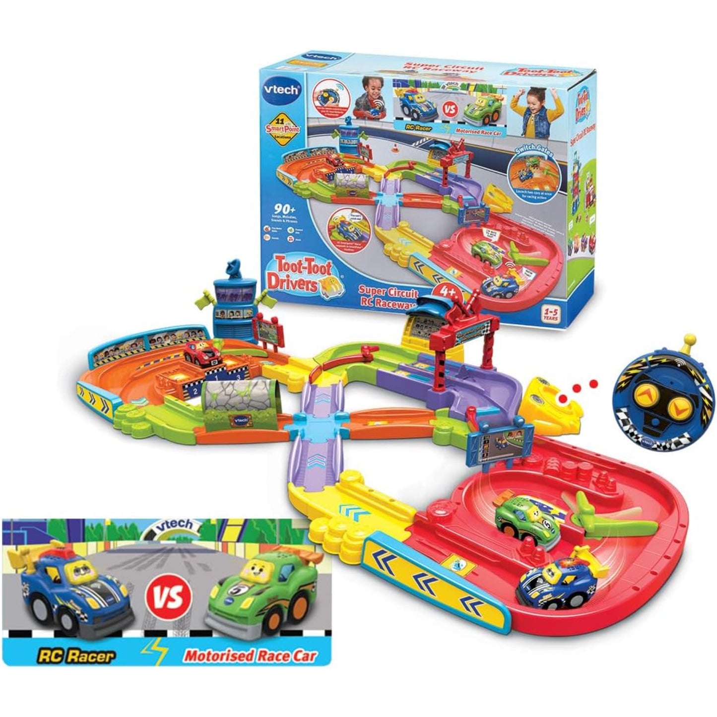 VTECH Toot-Toot Drivers Super Circuit RC Raceway