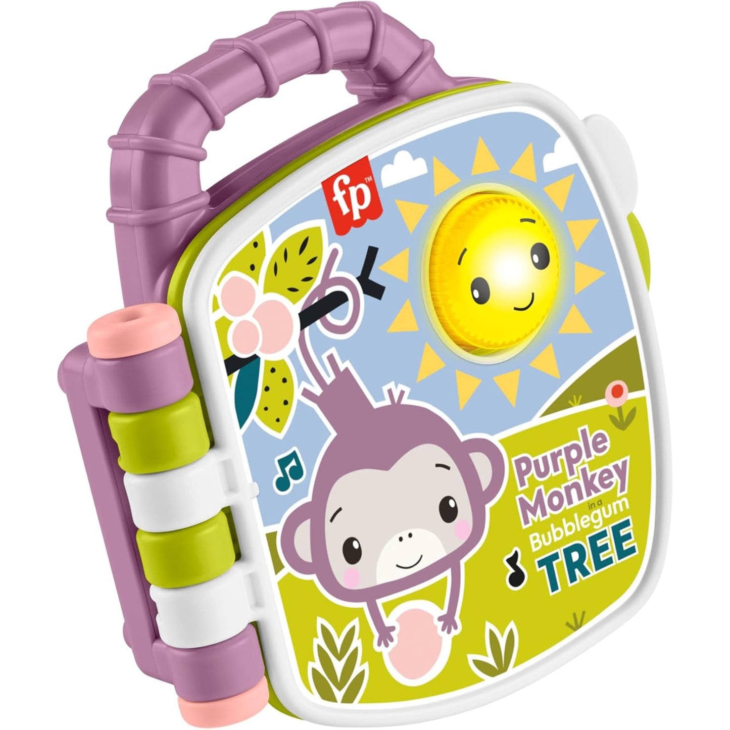 Fisher Price Purple Monkey Musical Storybook