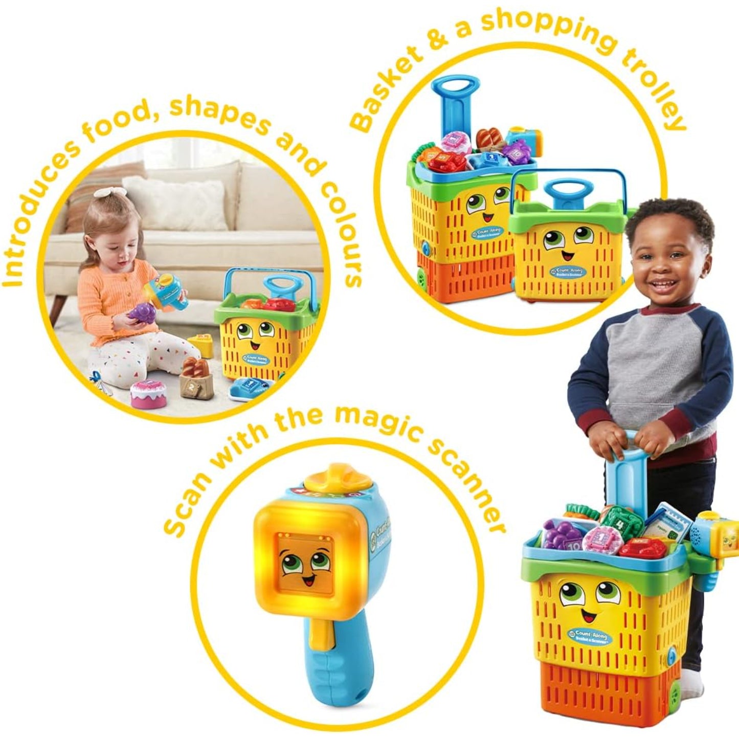 Leapfrog Count Along Basket & Scanner