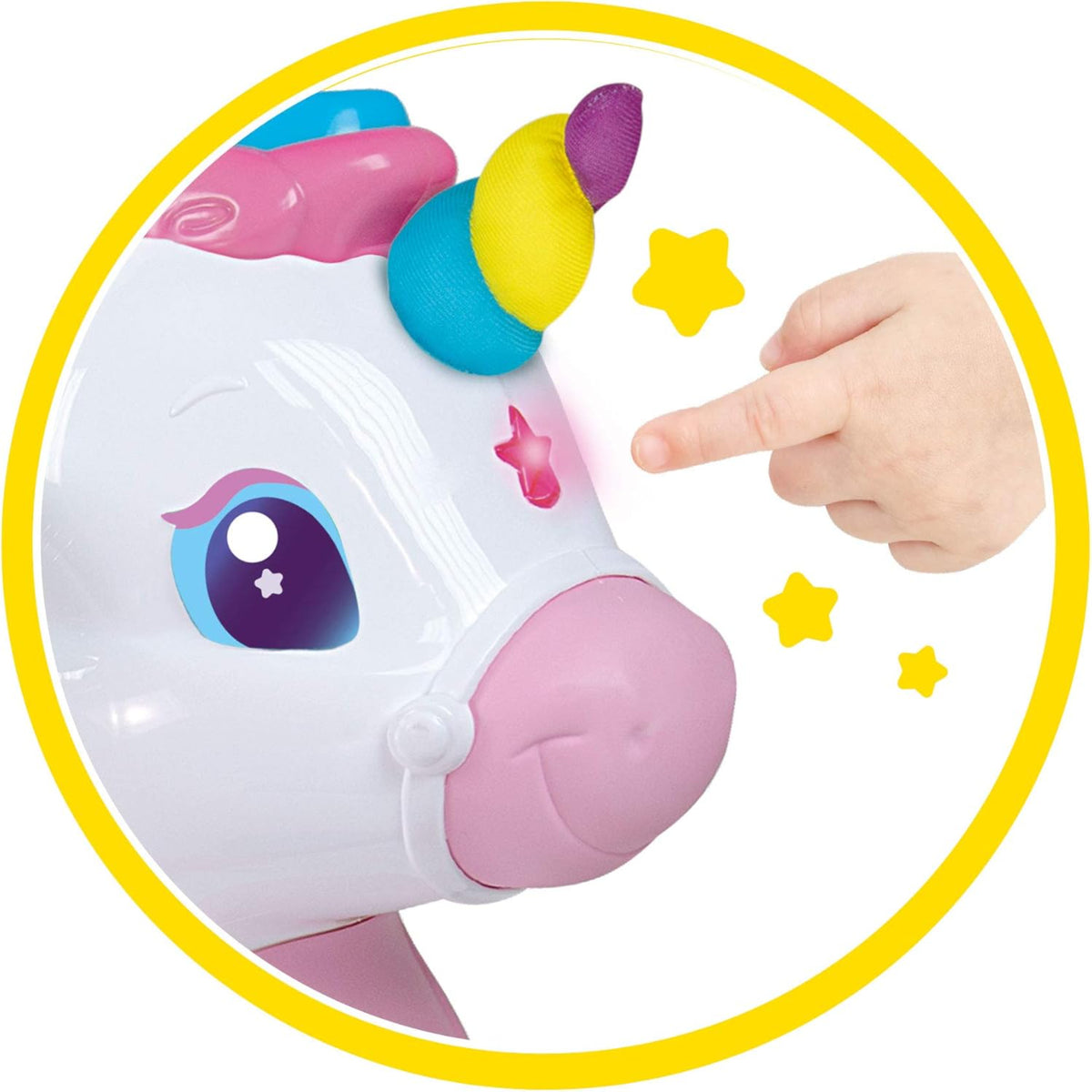 Baby Clementoni Interactive Unicorn Ride On