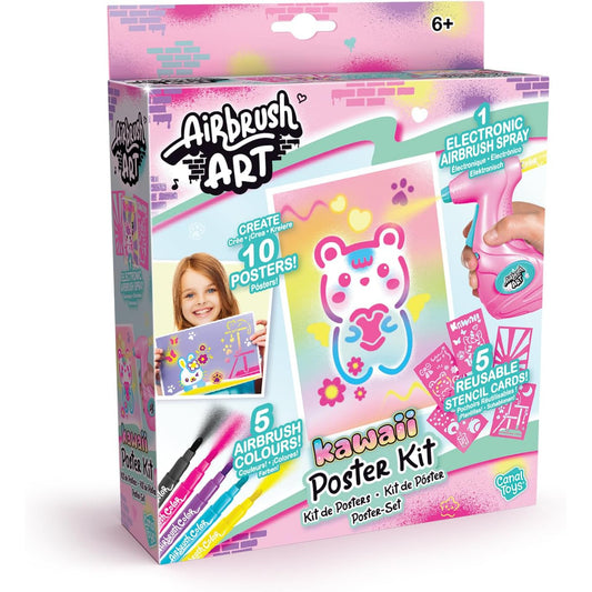 Kawaii Airbrush Art Poster Kit
