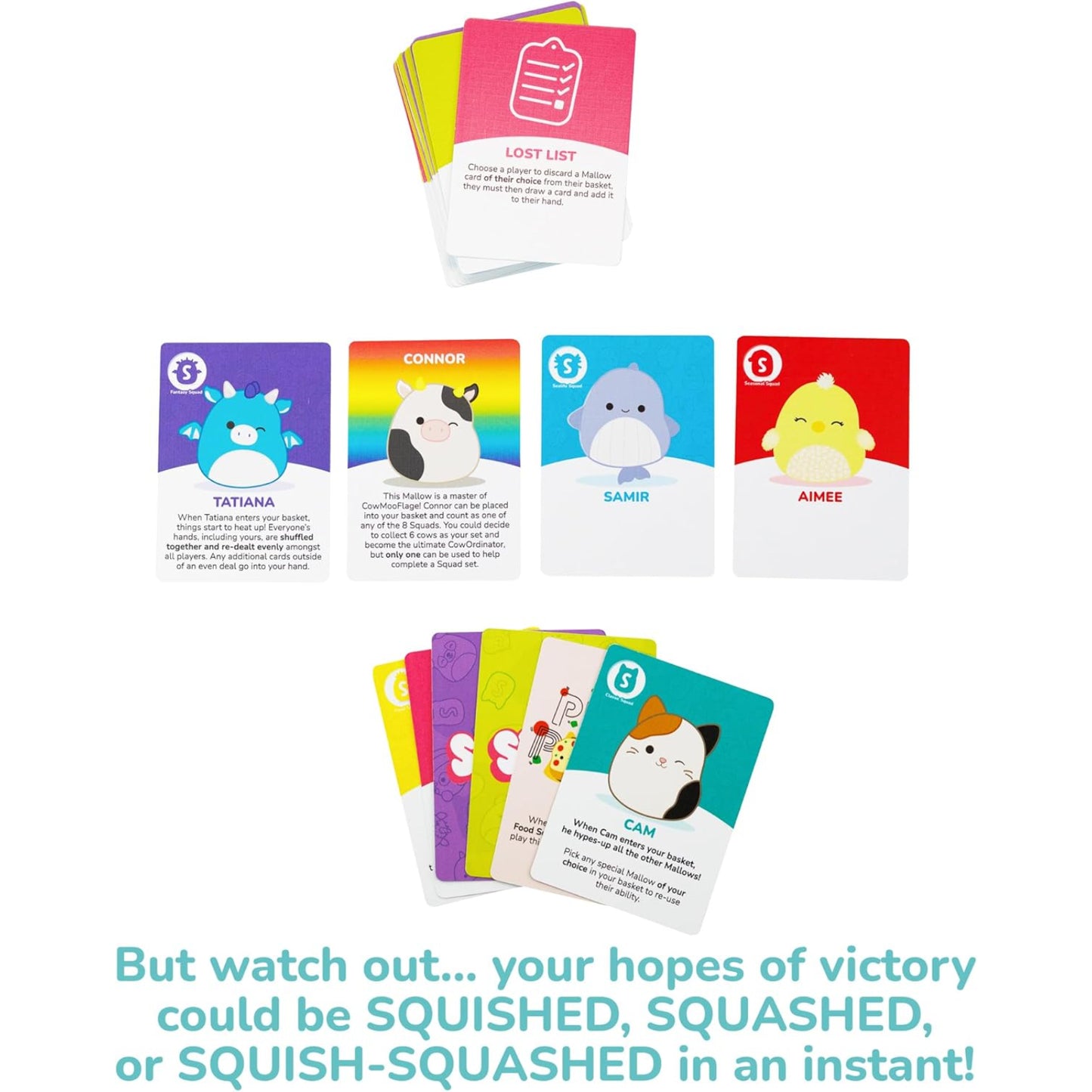Squishmallow - Squish Squash Card Game