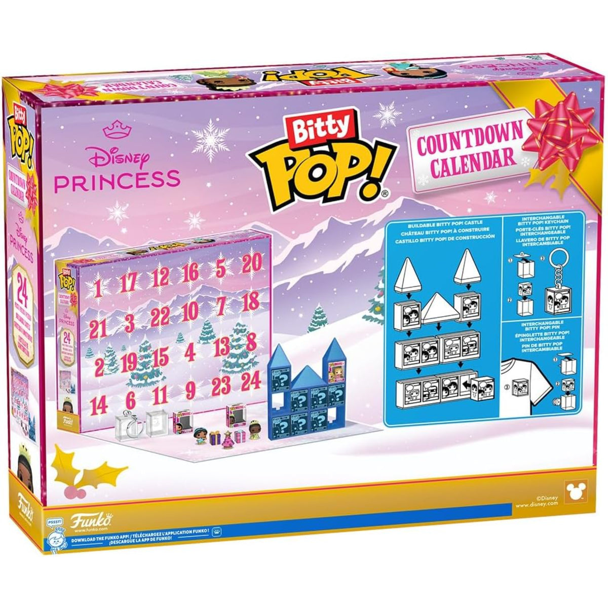 Bitty Pop! Disney Princess Advent Countdown Calendar
