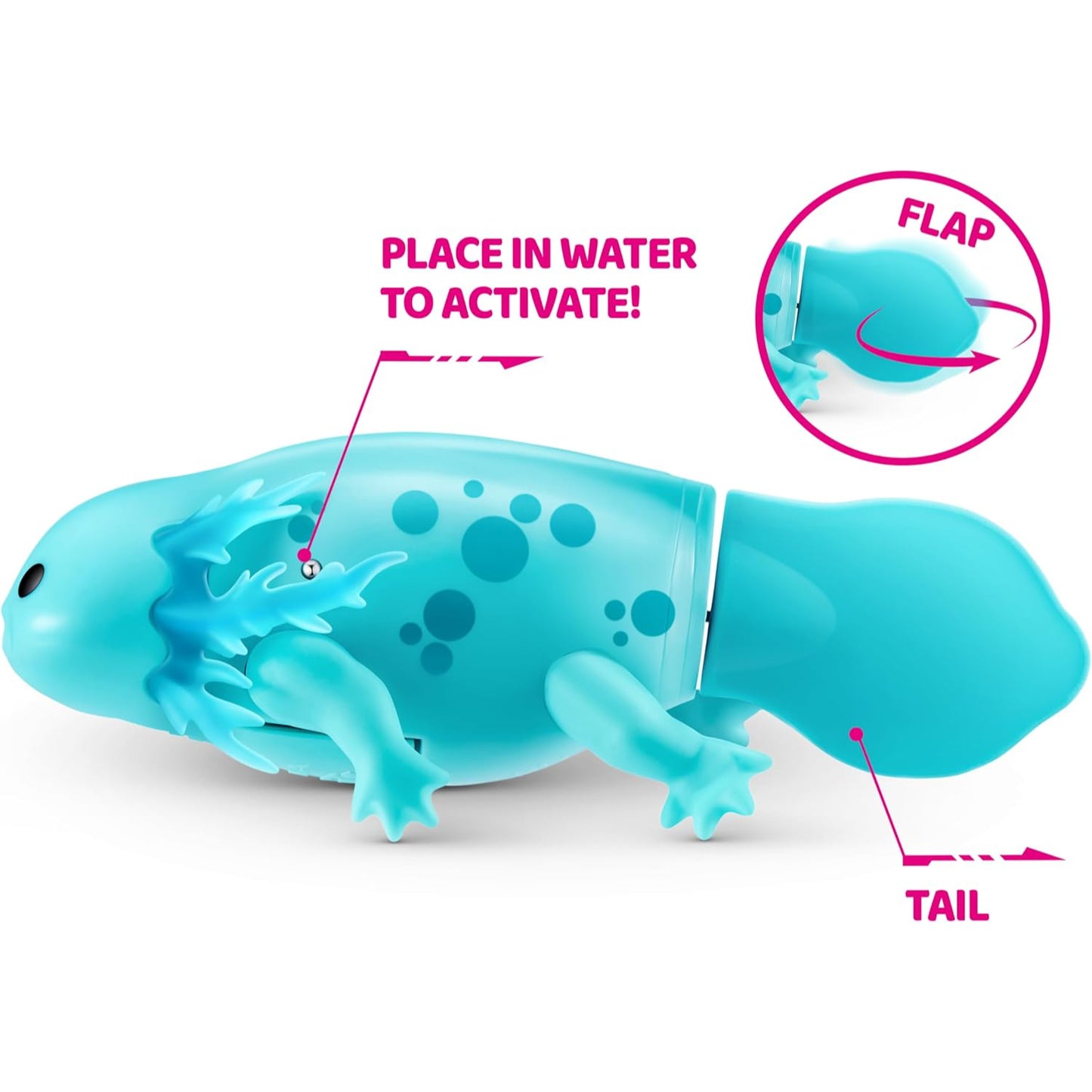 Pets Alive Swimming Axolotl - Blue