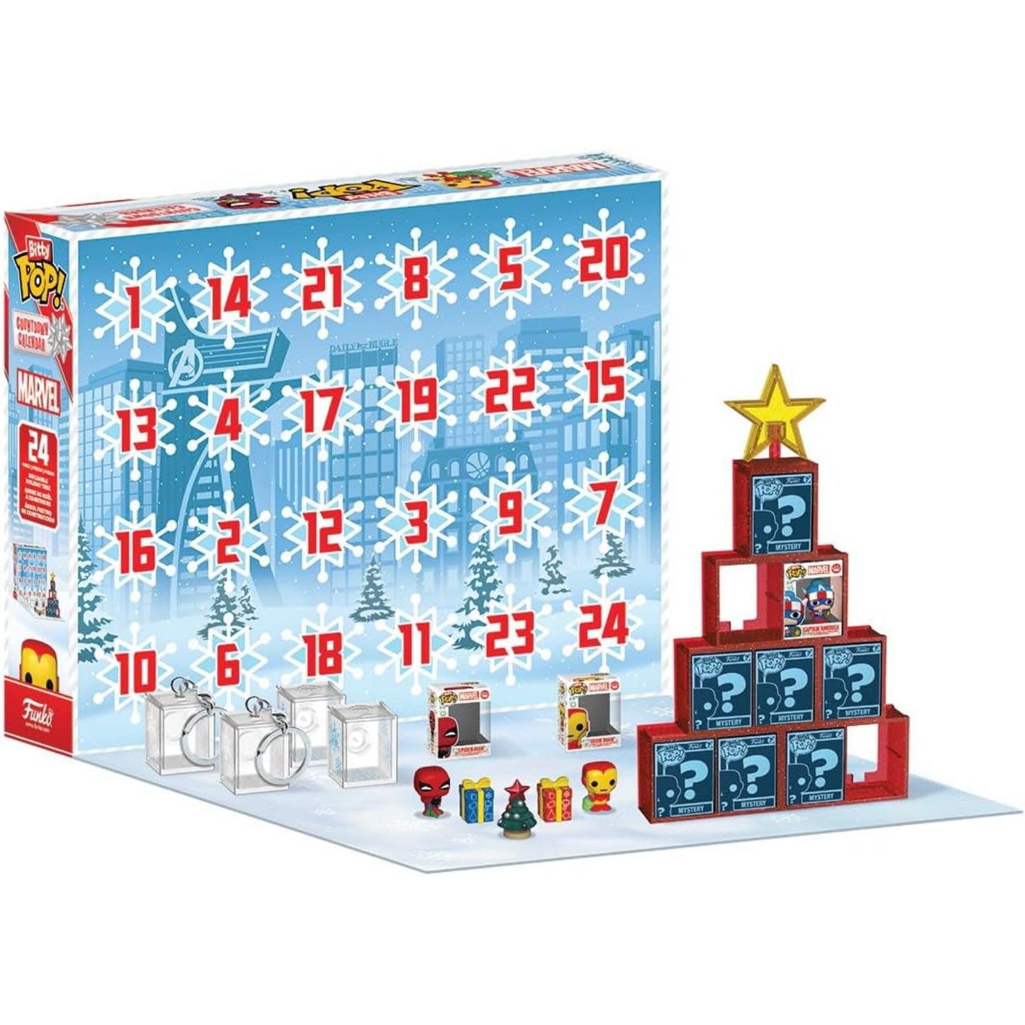 Bitty Pop! Marvel Comics Advent Countdown Calendar