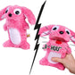 ScreamerZ 30cm Interactive Plush Rambling Rabbit