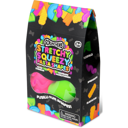 SCRUNCHEMS STRETCHY SQUEEZY PASTA SHAPES