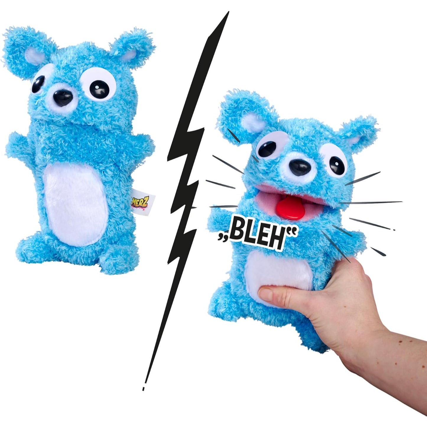 ScreamerZ 30cm Interactive Plush Babbling Bear
