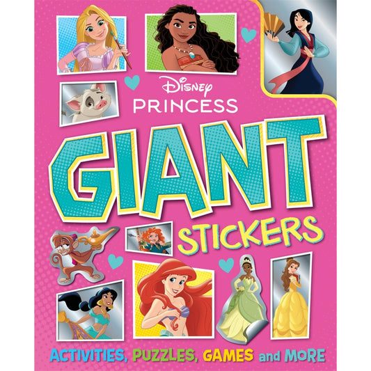 Disney Princess Giant Stickers and Activities Book