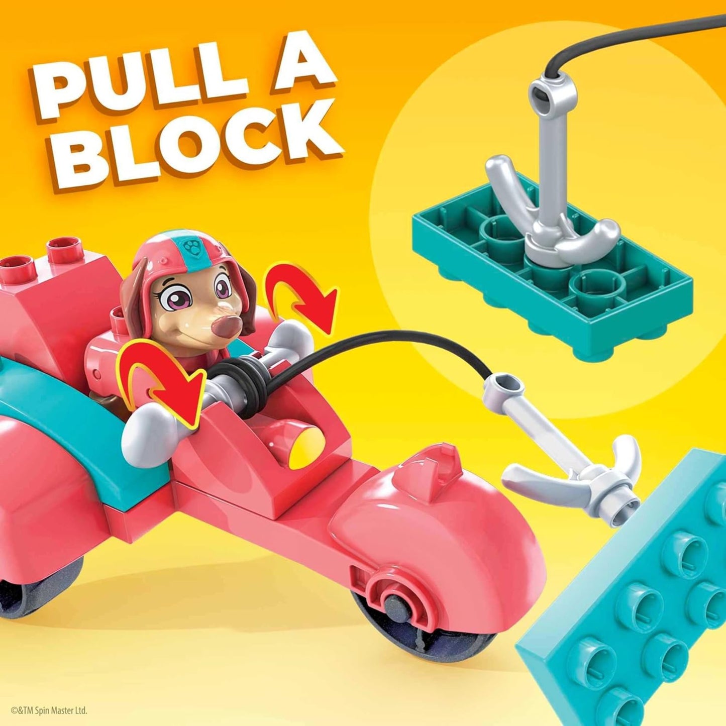 Paw Patrol Mega Bloks Libertys City Scooter