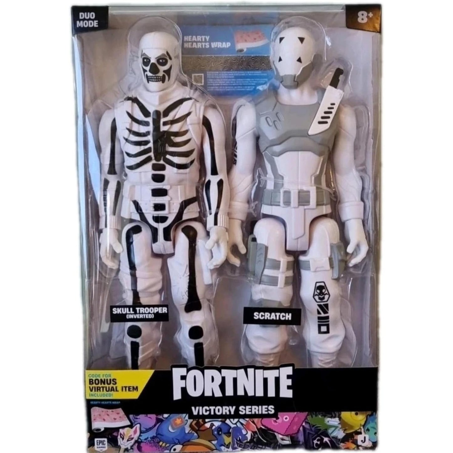 Fortnite Duo Figure Pack Skull Trooper and Scratch